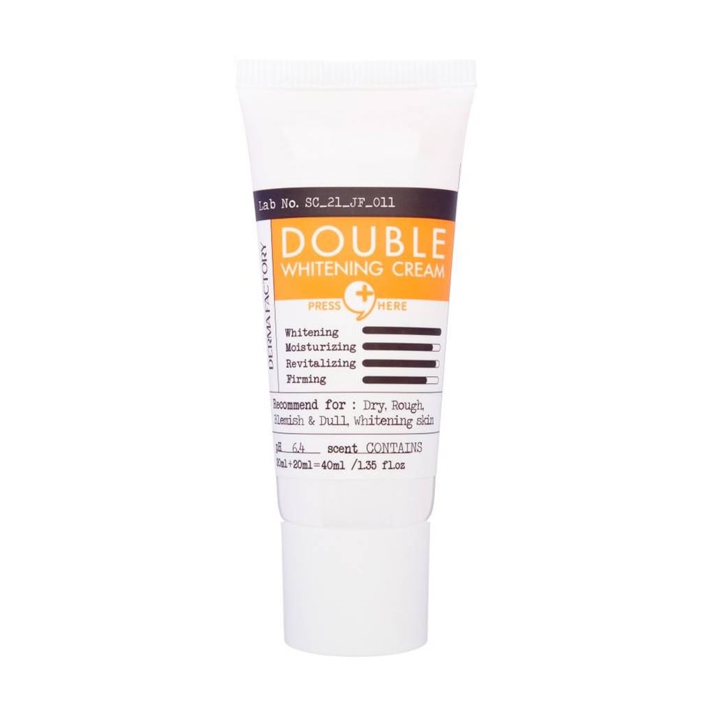 Подвійний освітлювальний крем для обличчя Derma Factory Double Whitening Cream, 40 мл